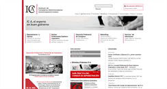 Desktop Screenshot of iconsejeros.com